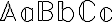 \mathbb{AaBbCc} \mathbb{AaBbCc}