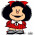 Mafalda = personnage de BD espagnol, jeune surdouée très critique.